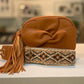 MIRIAM CROSSBODY BOW BAG - CAMEL