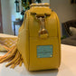 MIRIAM CROSSBODY BOW BAG - GOLD