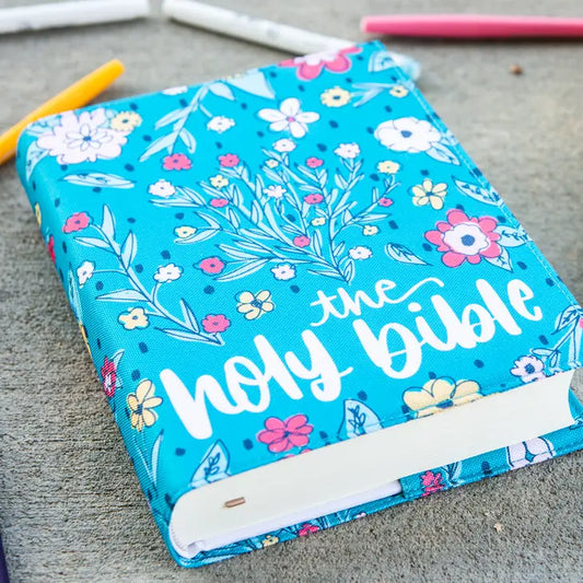 Summer Floral Bible Slipcover